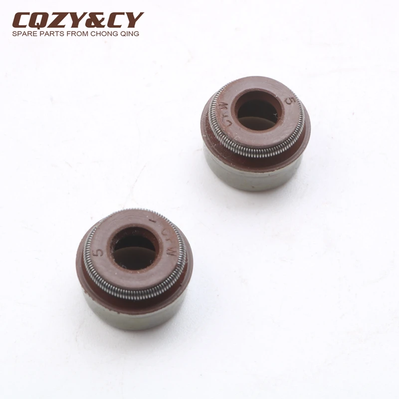 Valve stem oil seal for Aprilia Sport City One 50 125 250 300 Shiver Gt 750 Srv-Srv Abs Atc 850 436438 100669210 4-stroke