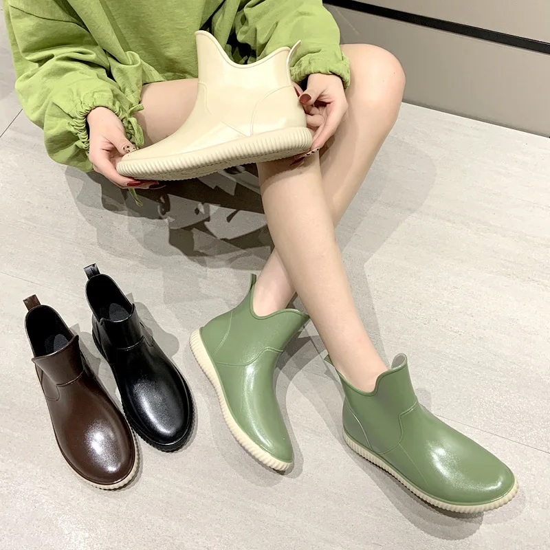 slip on rain booties