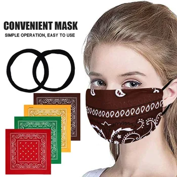 

Diy Self-made Face Cover Material Set Diy Fabric 4 Sets Mondkapje Kawaii Print Facemask Mascherine Masque Toiletry Kits Maska