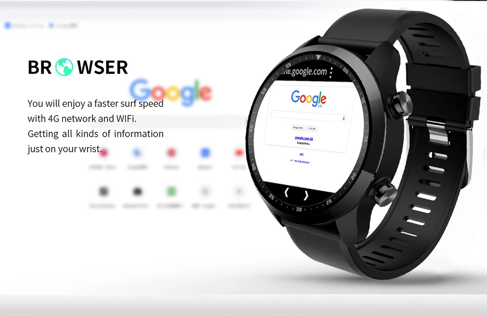 KingWear KC06 Смарт-часы фитнес-трекер датчик сердечного ритма Bluetooth 4,0 1 Гб 16 Гб Android 6,0 дюйм/сек, GPS водонепроницаемый Smartband