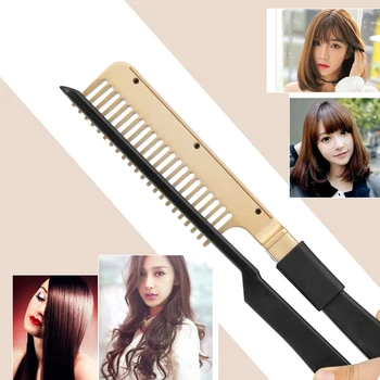 

Portable Hair Straightener Wet and Dry Iron Iron Hot Perm Hair Straightener Electric Curling Comb Hair Straightener