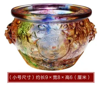 

Glass cornucopia Feng Shui crafts ornaments