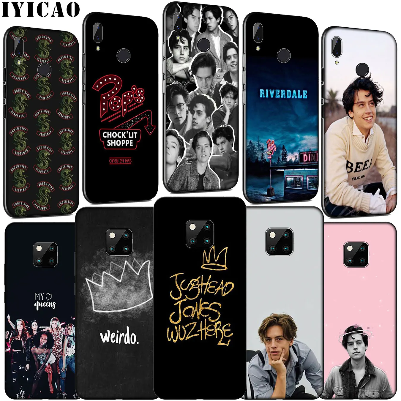 IYICAO Jughead Jones ривердейл Мягкий силиконовый чехол для телефона Huawei Mate 30 20 10 Pro Nova 5i 4 3