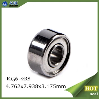 

R156 RS Bearing 4.762*7.938*3.175mm ( 10 PCS ) ABEC-1 ABEC-3 Miniature High Speed R156 rs Ball Bearings R156-2RS