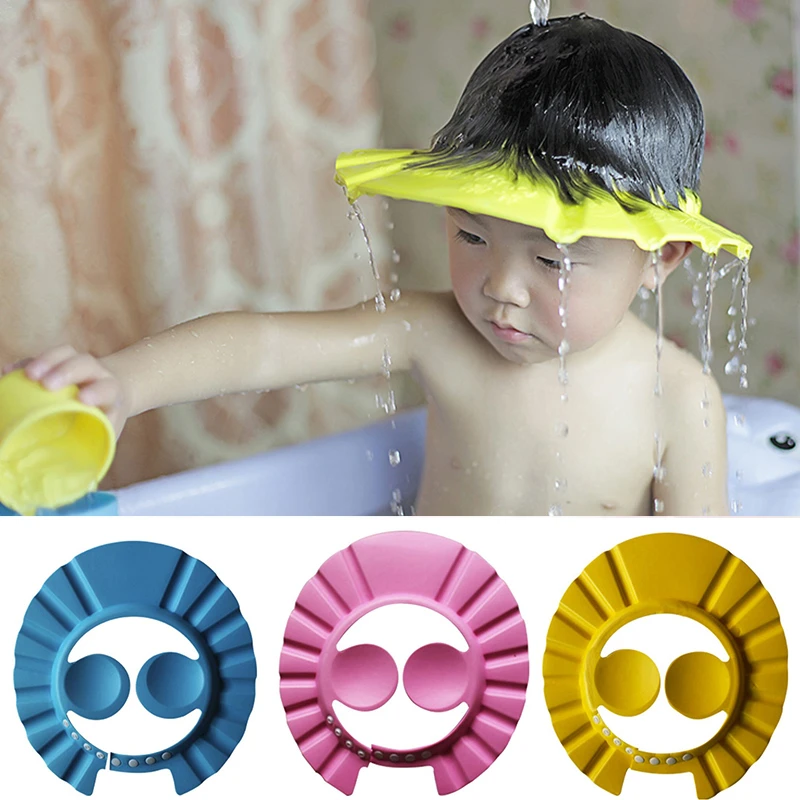baby hair bath cap