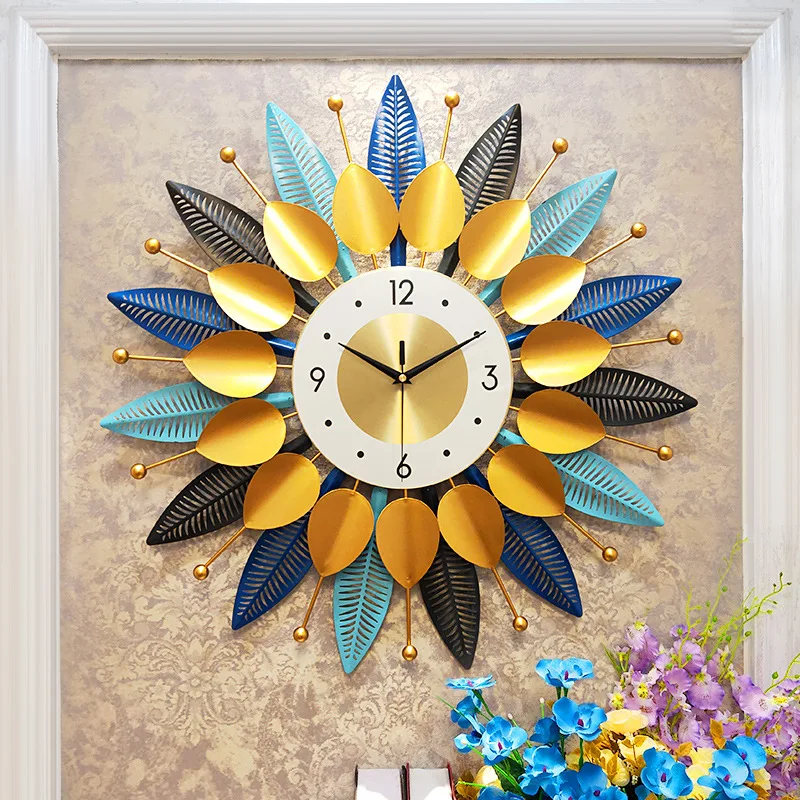 Modern luxury watch Living room home fashion creativity Bedroom Personalized art silent wall decoration clock | Дом и сад