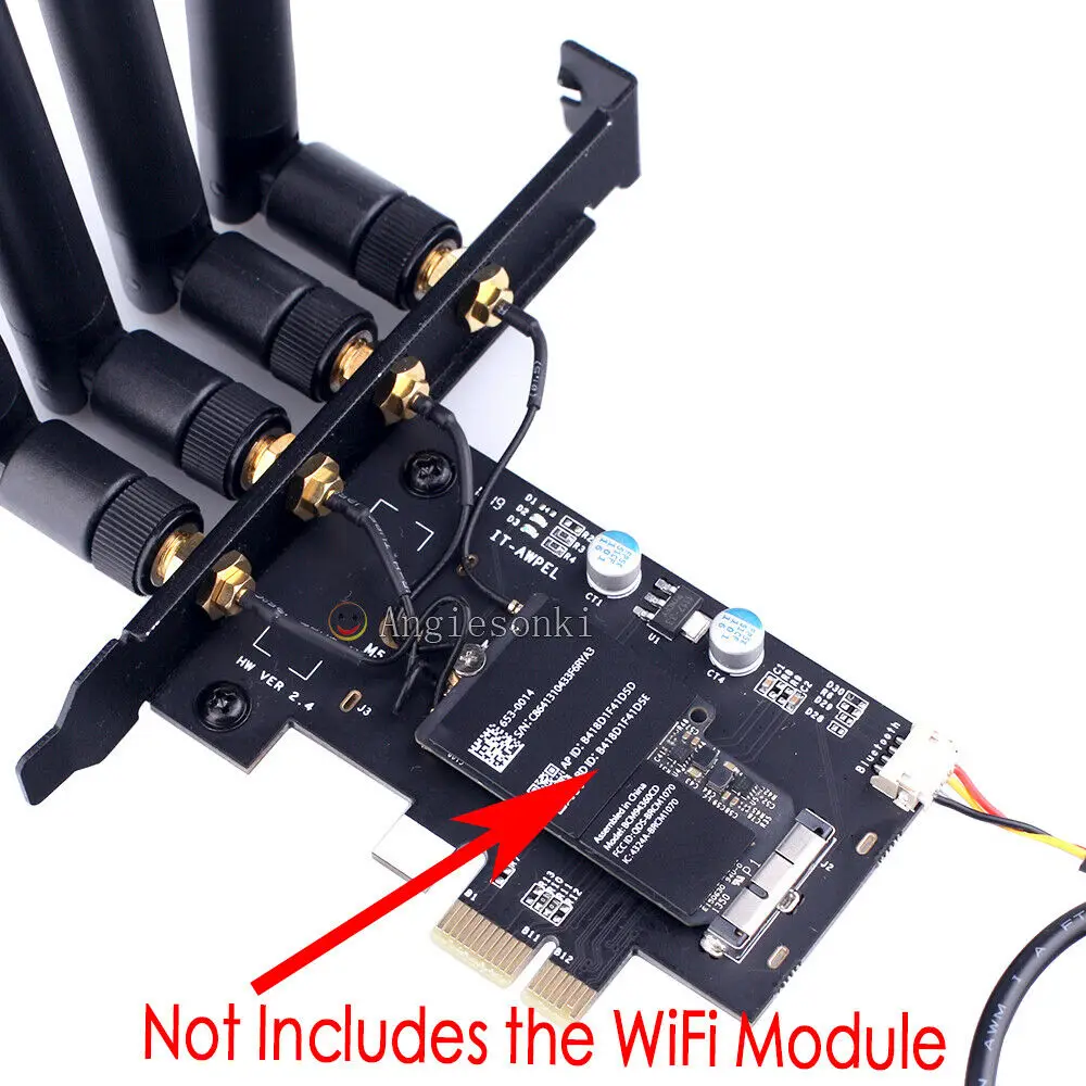 BCM94360CD/BCM94331CD WIFI WLAN 모듈-PCI-e 1x 16x 데스크탑 PC WIFI 어댑터