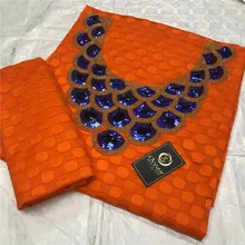 Оранжевая кружевная ткань, высокое качество, кружевная Свадебная швейцарская вуаль, кружево в швейцарском стиле, Африканская Хлопковая кружевная ткань из Дубая 5Y