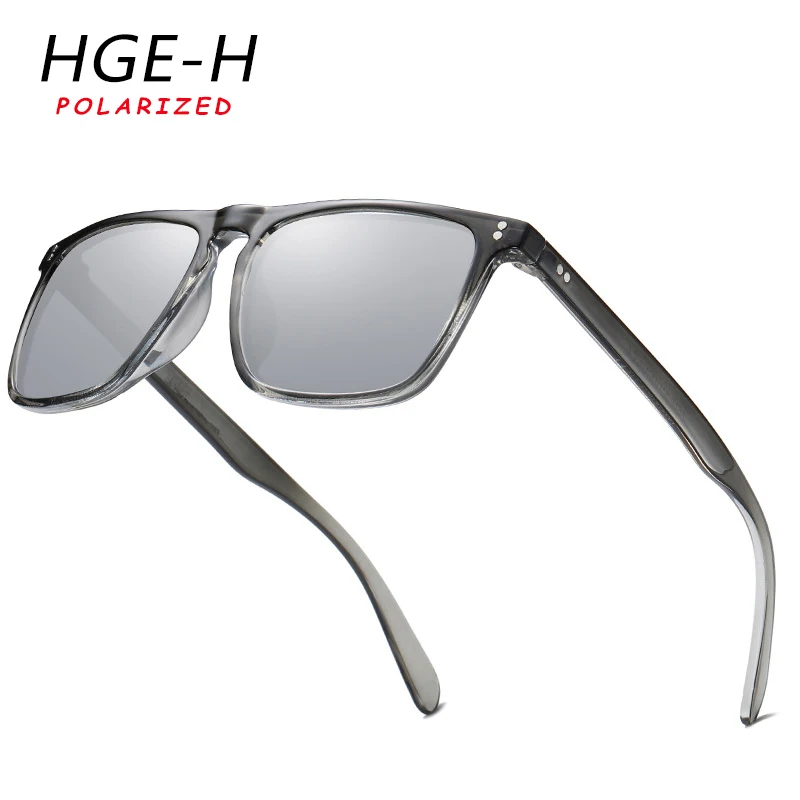 HGE-H, модные, квадратные, поляризационные солнцезащитные очки, мужские,, брендовые, ультралегкие очки, оправа, солнцезащитные очки, мужские, для вождения, очки для путешествия, KD92