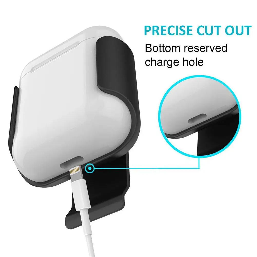 ProElite чехол для наушников Apple Airpods Зажим для ремня кобура Наушники Аксессуары Защитная Беспроводная Крышка bluetooth