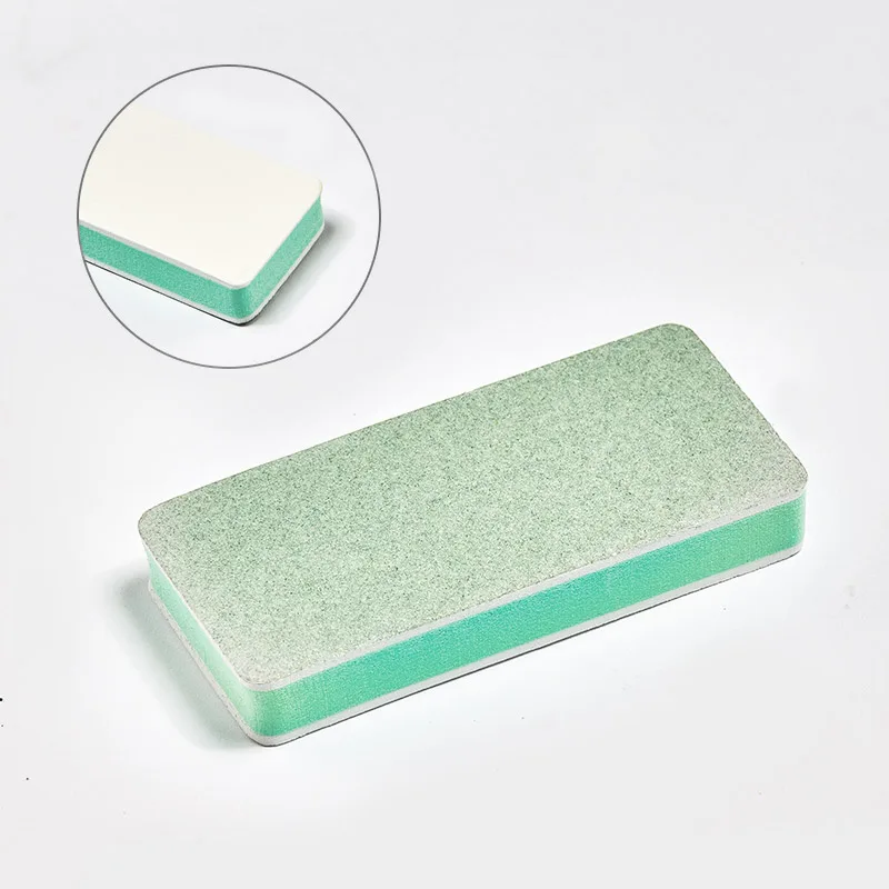 FOUR LILY Nail File Brush Durable Buffing Side Polishing Nails File Nail Art Tool Sanding UV Gel Polish Tools Mixed Color Block - Цвет: CM18845
