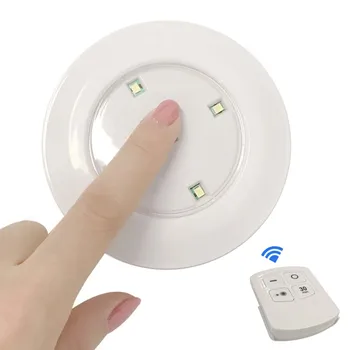 

Dimmable LED Under Cabinet Light with Remote Control Battery Operated LED Closets Light night lamp for bedroom Wardrobe lighting
