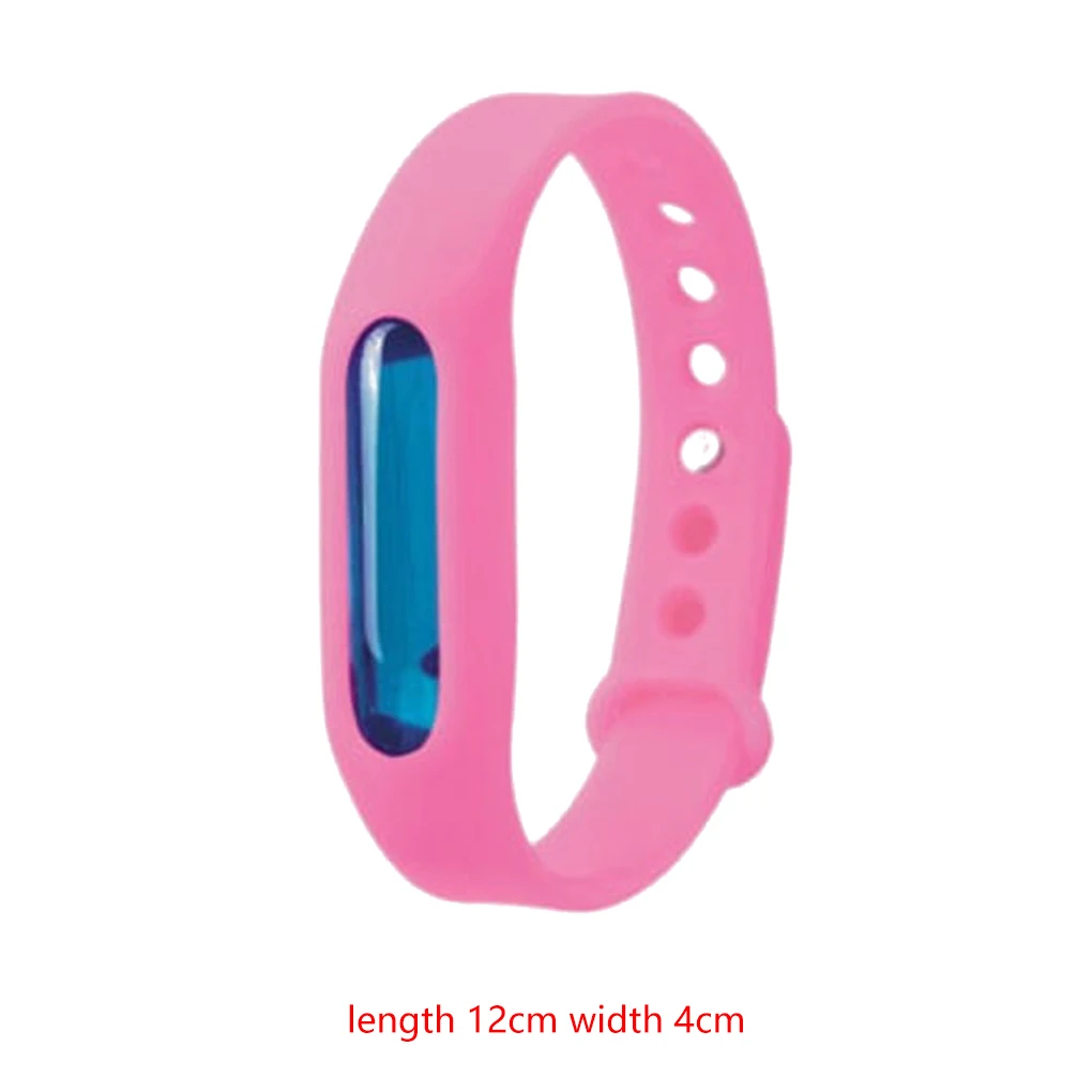 

Mosquito Repellent Bracelet Silicone Capsule Pest Insect Bugs Control Anti-Mosquito Wristband Kids Mosquito Killer