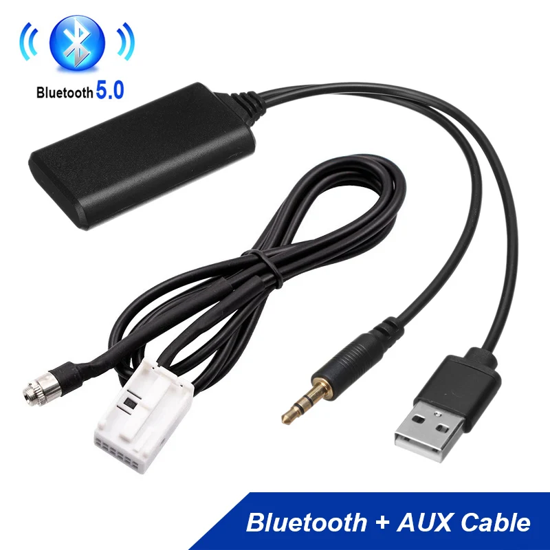 Автомобильный Радио Bluetooth приемник Aux кабель адаптер Женский Mercedes Benz Comand APS NTG W209 W221 W164 W251 X164 W169 W245 W203