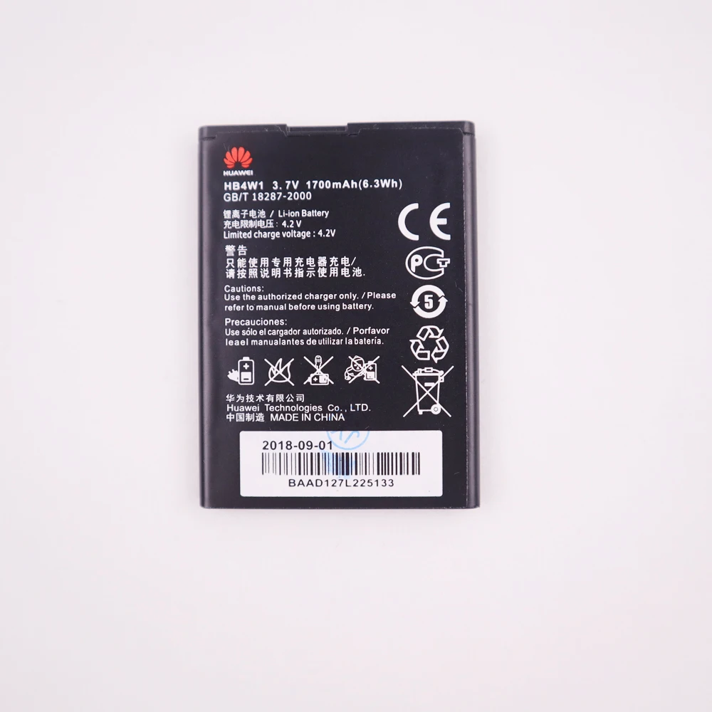 Батарея HB4W1 для Huawei Y3 II Батарея A199 G700 Ascend G510 G520 G525 Y210 Y530 C8813 C8813Q C8813D T8951 1700 мА-ч