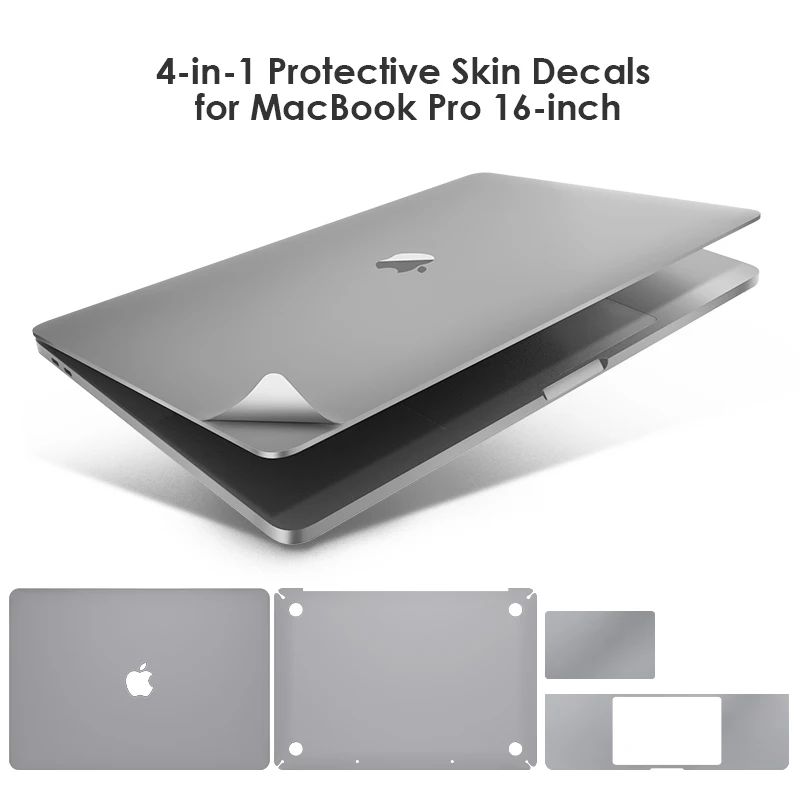 Lention Full Body Sticker for 16-inch MacBook Pro A2141, Include Top + Bottom + Touchpad + Palm Rest Skin Full-Cover Protective