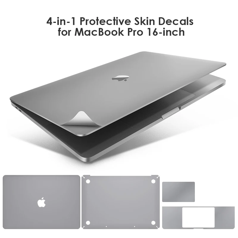 Наклейка Lention на весь корпус для 16 дюймового MacBook Pro A2141 включает верхнюю + нижнюю