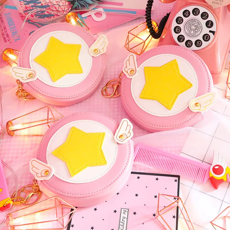 

Changing Little Sakura Magic Card Girl Sakura Star Cartoon pocket keypack Cos animation peripheral