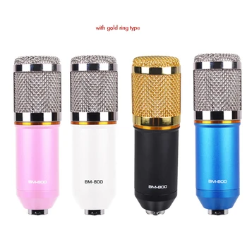 

Unidirectional Condenser Vocal Microphone with XLR Cable, Bracket, Metal Recording Microphone for Studio, Podcasting & Streaming