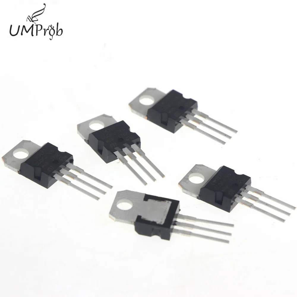 50 шт./лот LM317T L7805 L7806 L7808 L7809 L7810 L7812 L7815 L7818 L7824 транзисторный набор регуляторов Volatage