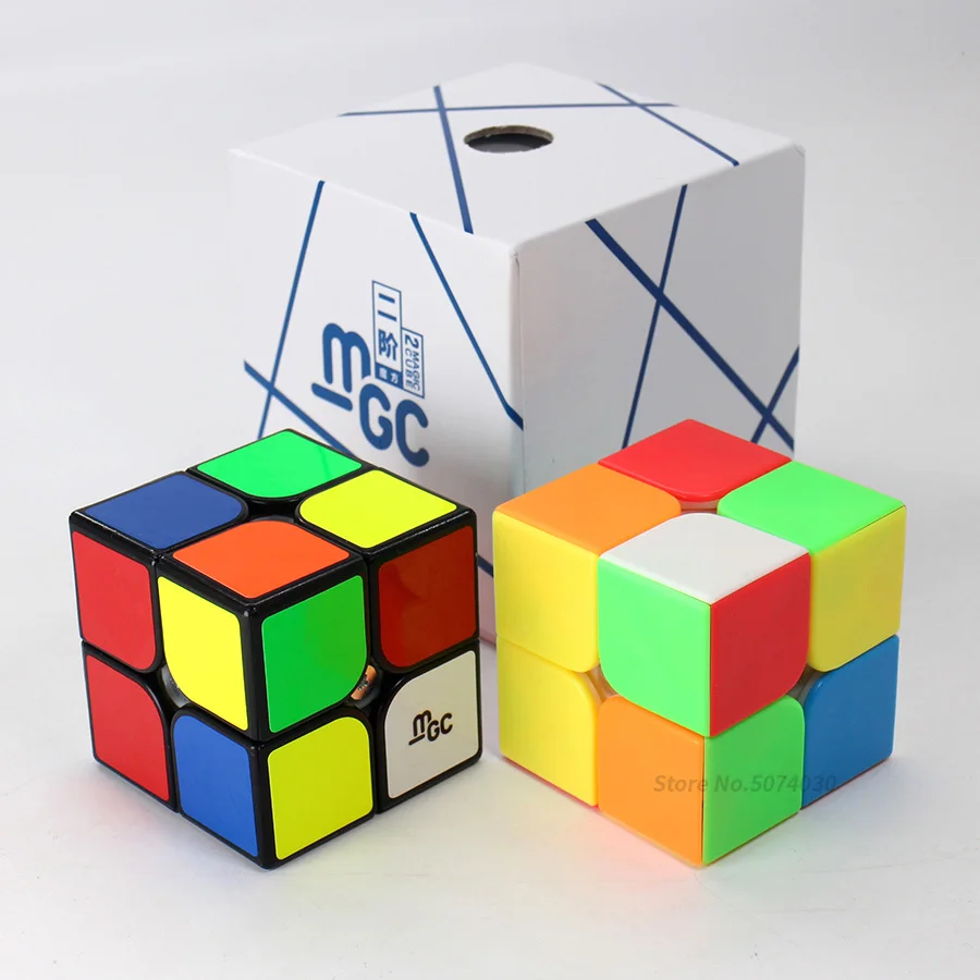 Yongjun MGC 2 Магнитный куб 2x2x2 скоростной магия 2x2 головоломка игровой плеер Cubo Magico 2*2