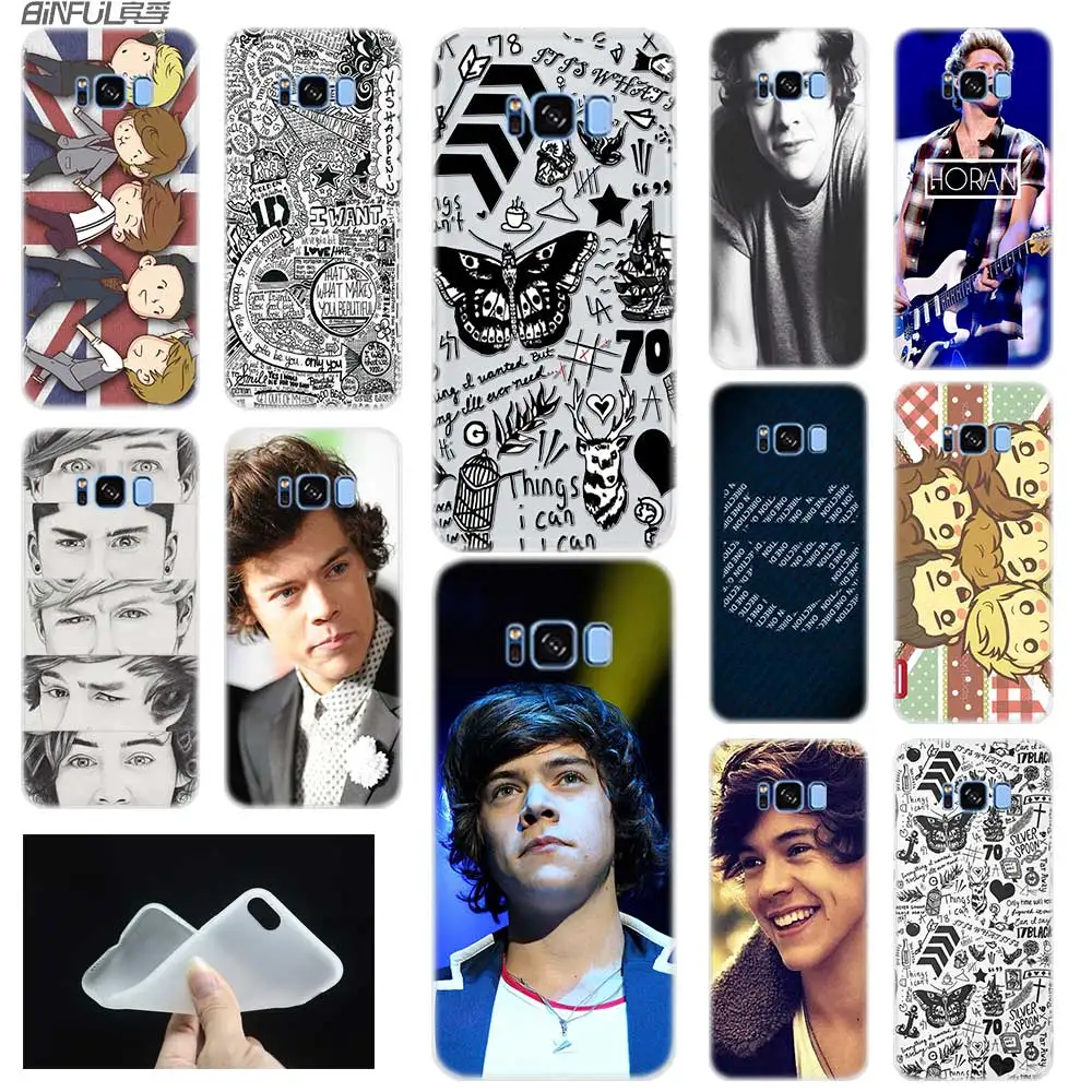 Мягкий силиконовый чехол для Samsung S20 S11 S10 S9 S8 Plus lite 11e 10e S7 S6 5G One Direction band | Мобильные