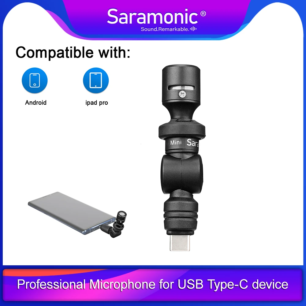 Saramonic Smartmic Ucミニコンデンサー柔軟なマイクプラグ プレイマイク対応プロusb Cタイプデバイスvlogging Microphones Aliexpress Saramonic Smartmic Ucミニコンデンサー柔軟なマイクプラグ プレイマイク対応プロusb Cタイプデバイスvlogging Microphones Aliexpress