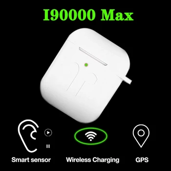 

i90000 MAX TWS Wireless Earphone With Air 2 Rename Bluetooth 5.0 Earphone Super Bass Earbuds Volume Control PK i5000 i9000 TWS