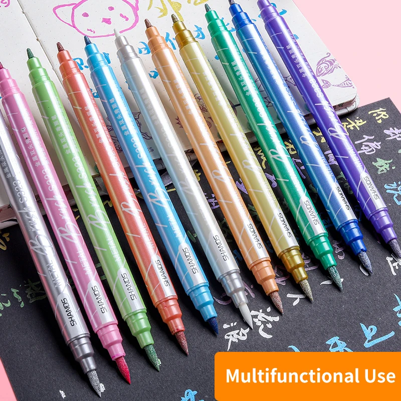 

Watercolor Fluorescent Pen School Students Drawing Tool Art Markers Highlighter Pen For Drawing Painting Calligraphy Art Supplie