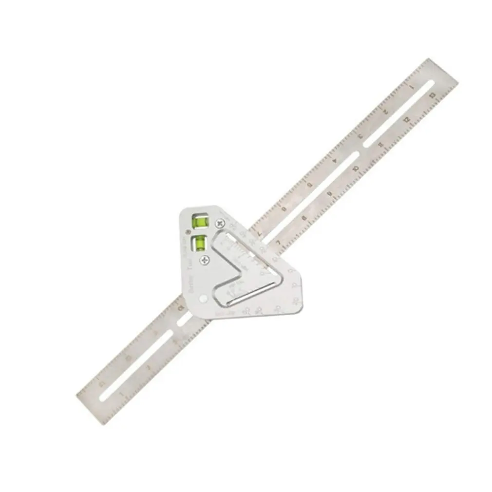 

Triangle Ruler Angle Ruler Carpentry Tool Measuring Tools Multifunctional Triangle Ruler Woodworking Ruler
