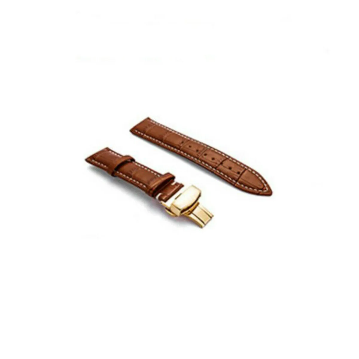 Универсальные Ремешки для наручных часов из натуральной кожи, 22 мм, ремешок с пряжкой-бабочкой, стальной ремешок с пряжкой, браслет с булавкой, коробка для инструментов - Цвет ремешка: Type 11