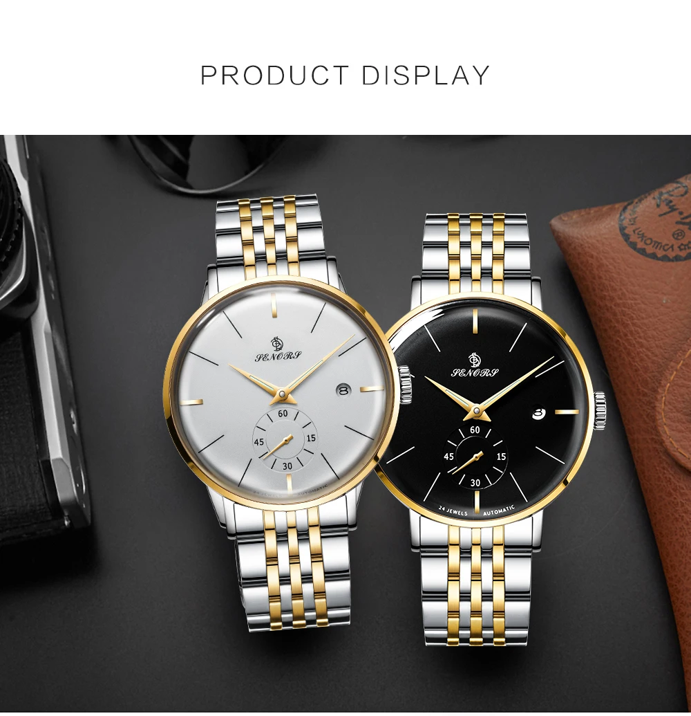 Мужские часы лучший бренд класса люкс автоматические механические часы моды из нержавеющей стали водонепроницаемый Аналоговый наручные