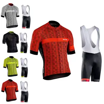 

2020 Racing Northwave Sportswear Suit Cycling Cycling jersey Set Summer Bicycle Clothing Maillot Ropa Ciclismo MTB Bike Clothes