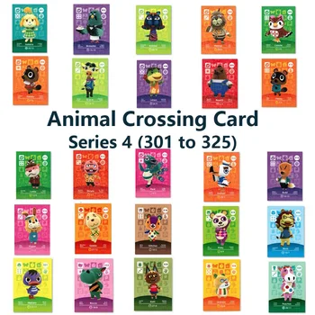 

Series 4 (301 to 325) Animal Crossing Card Amiibo locks nfc Card Work for NS Games Series 4 (301 to 325)