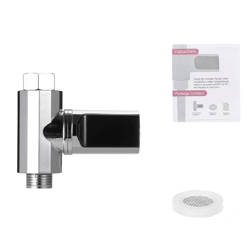 

LED Display Visible Temperature Sensor Indicator Bathroom Household Accessories
