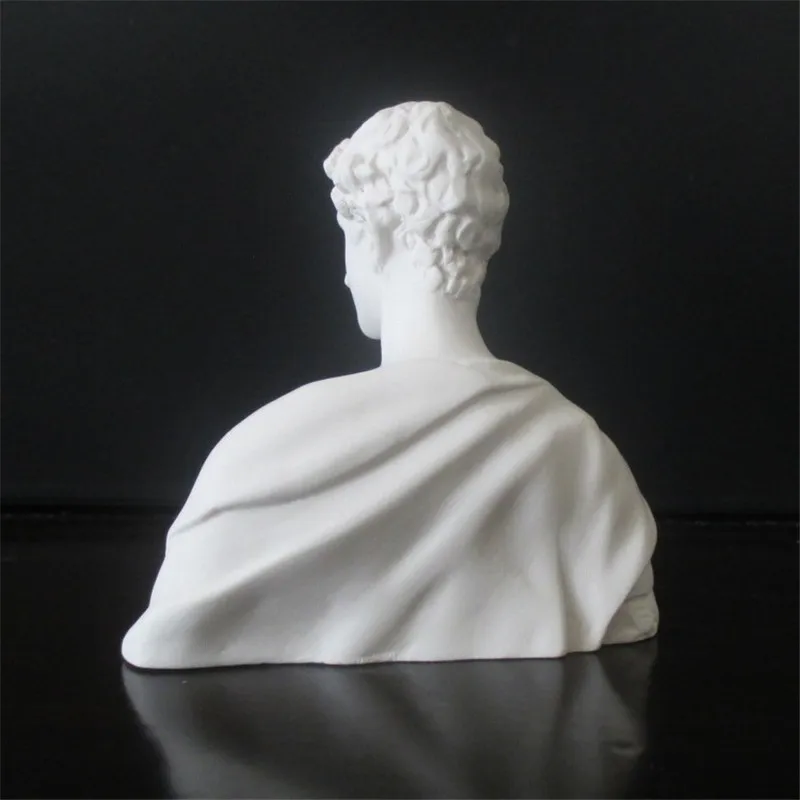 Septimius Geta Chopin Джордж Gemmelada головные портреты мини гипсовая статуя украшение дома Смола искусство и ремесло эскиз практика R3227
