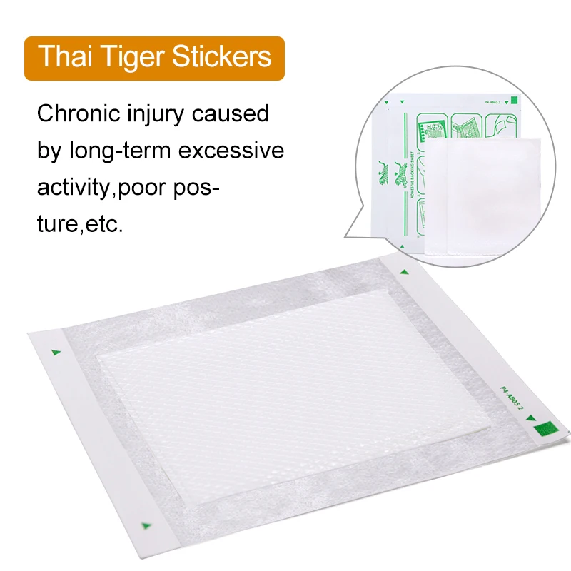 20Bags Joints Pain Relief Patch Green Tiger Balm Neck Back Body Pain Relaxation Medical Joint Pain 4