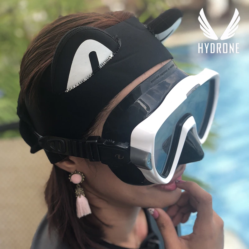 Cartoon Cat Diving Hairband Hairlace Hood Hat Cap 2mm Neoprene Scuba Diving Freediving Snorkeling Hair Protection Dive Equipment