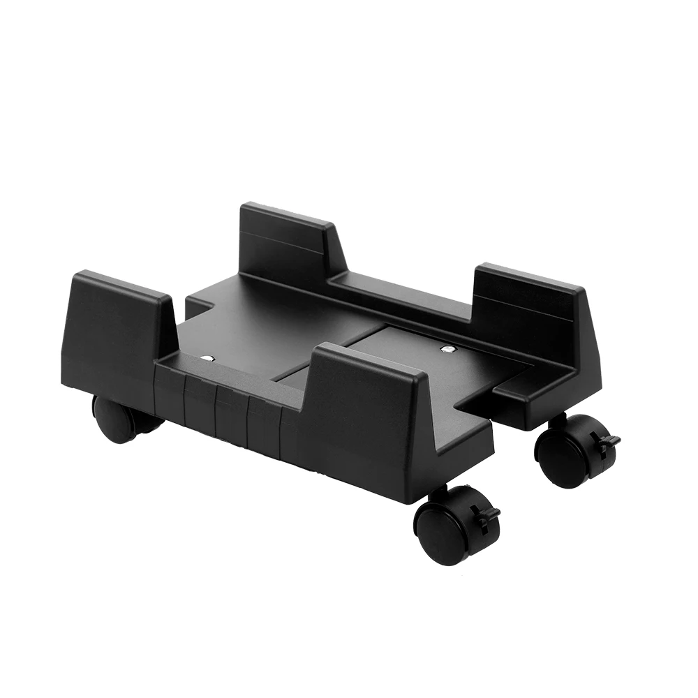 

Mobile Desktop Computer Floor Stand Rolling Wheels Adjustable Width PC Tower Holder computer tower holder CPU stands