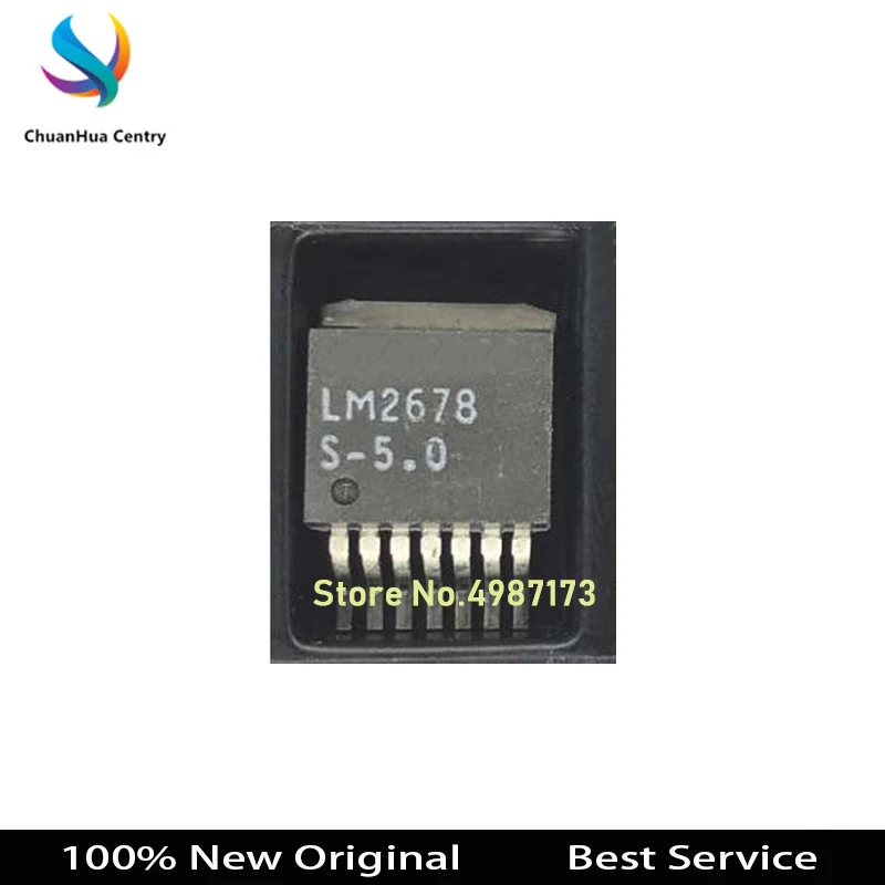 5 pcs/lot LM2678S-5.0 TO263-5 New Original In Stock LM2678S-5.0 Bigger Discount for the more quantity