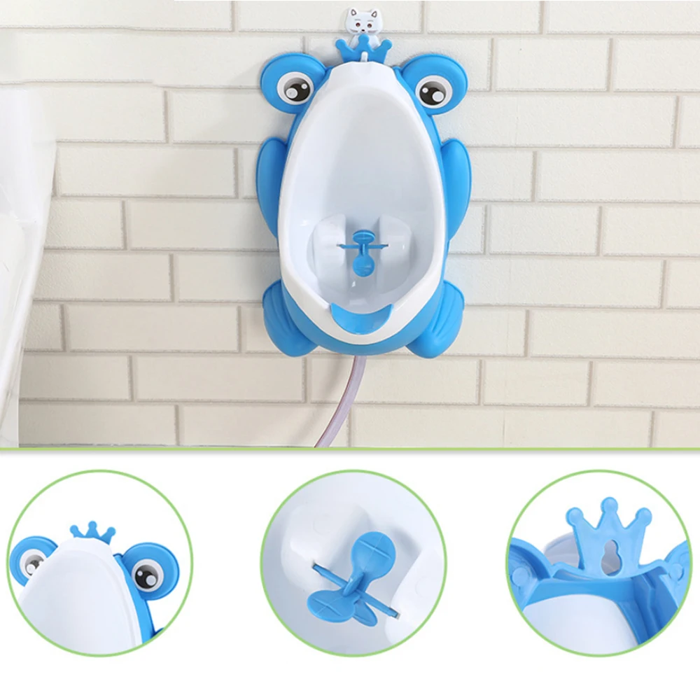 Criança de Parede-montado Bebê Menino Sapo Crianças Potty Training wc Suporte Vertical Mictório Infantil Alta Qualidade 13 Mamãe e Bebê