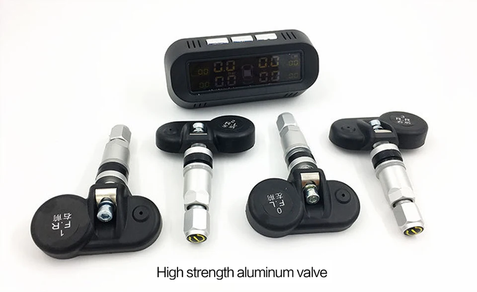 Переднее лобовое стекло скрытый встроенный TPMS беспроводной Солнечный контроль давления в шинах Система обнаружения Давления инструмент