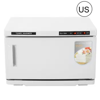 

Hairdressing Supplies16L UV Heating 2 In1 Towel Warming Disinfection Cabinet Sterilizer Sterilization Machine Barbershop US Plug