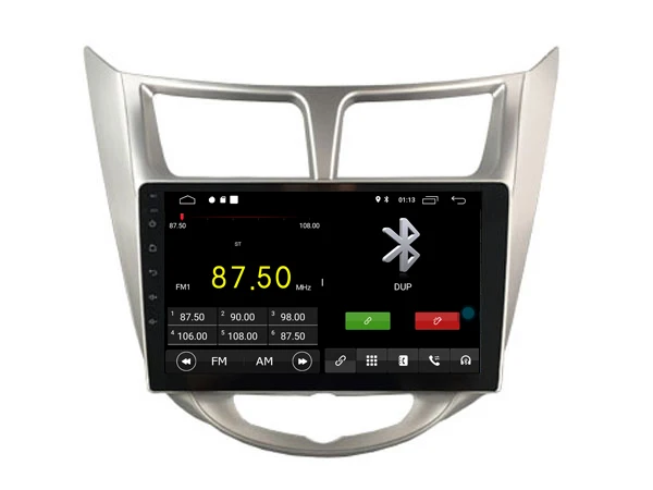Clearance 4G Lte car Intelligent navigation tape recorder 9.0 android car gps radio multimedia for hyundai VERNA Solaris Accent 2011 2012 4
