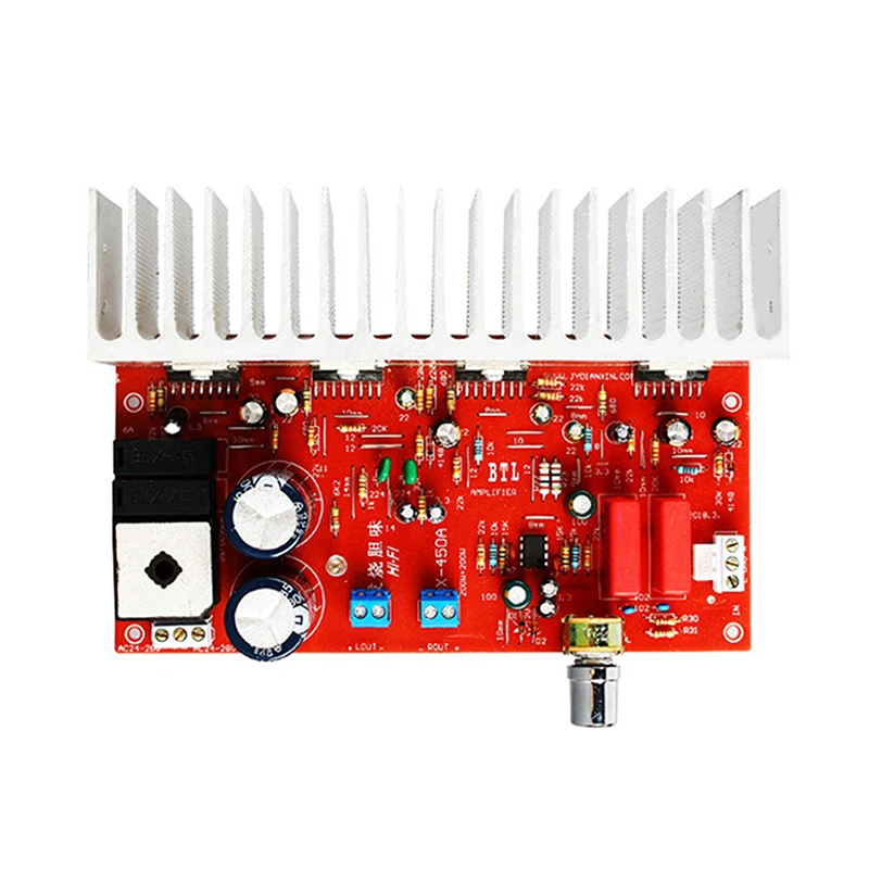TDA7294 High Power Audio Amplifier Board 2.0 Channel 200W*2 HiFi Stereo Amplifiers Dual AC24-28V DIY Amp For Home Speaker