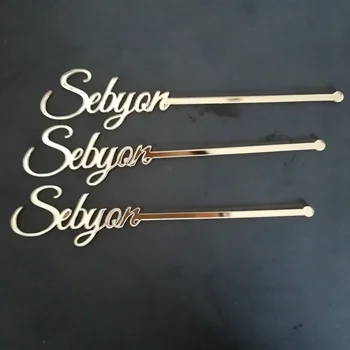 

Custom Acrylic Drink Stirrers, Personalized Swizzle Sticks, Wedding Decoration, Bridal Shower Wedding Drink Stirrer