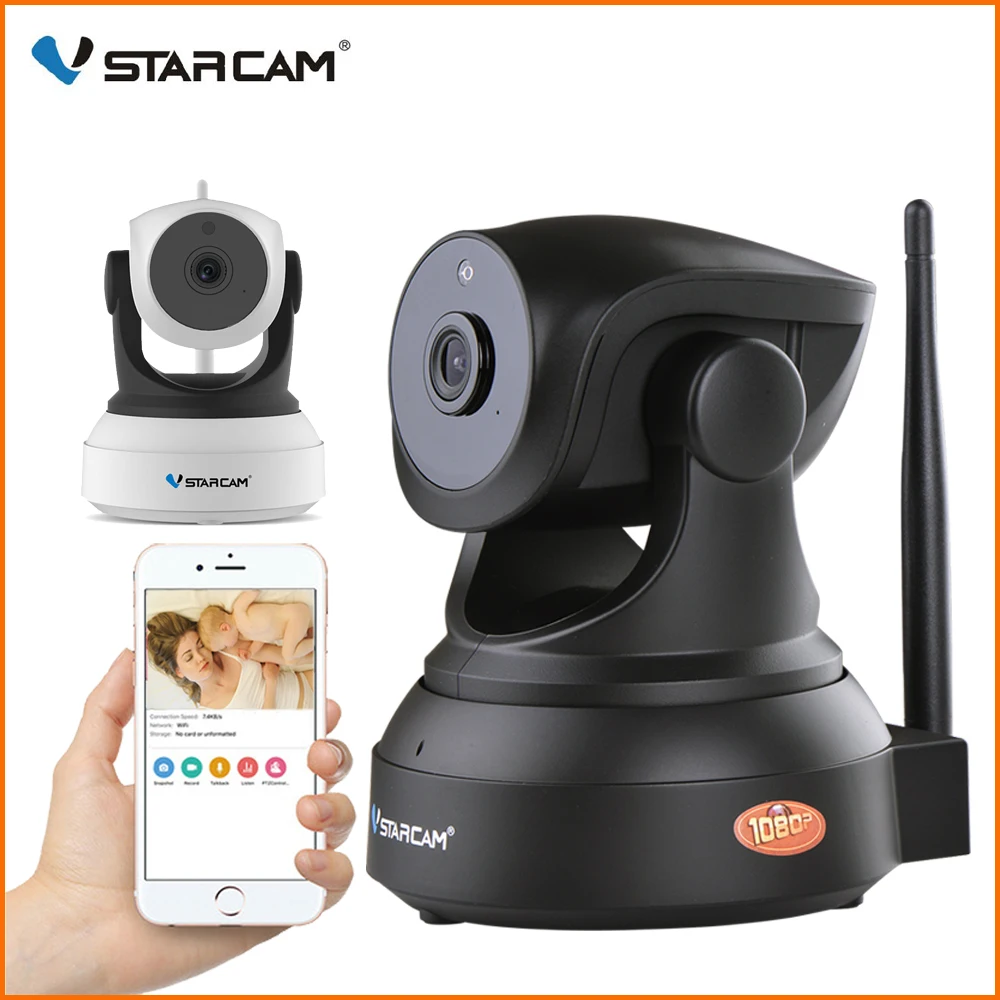 Камера видеонаблюдения Vstarcam 1080P 720P HD Wi Fi IP беспроводная Onvif сетевая