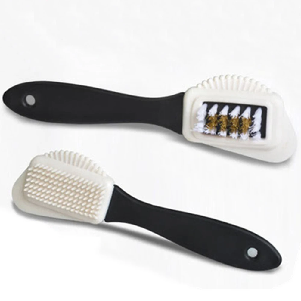 Practical Shoe Brush Plastic Suede Scrubber Boot Eraser Shoes Cleaner Rubber Steel Wire Household Supplies Cleaning Tools