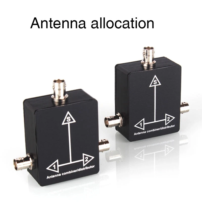 Passive broadband UHF antenna combiner and splitter, Allocation Divide
