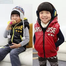 Phenanthrene Yi детская одежда; очень большой детский хлопковый жилет в японском и корейском стиле; универсальная яркая поверхность для мужчин и женщин; детская одежда